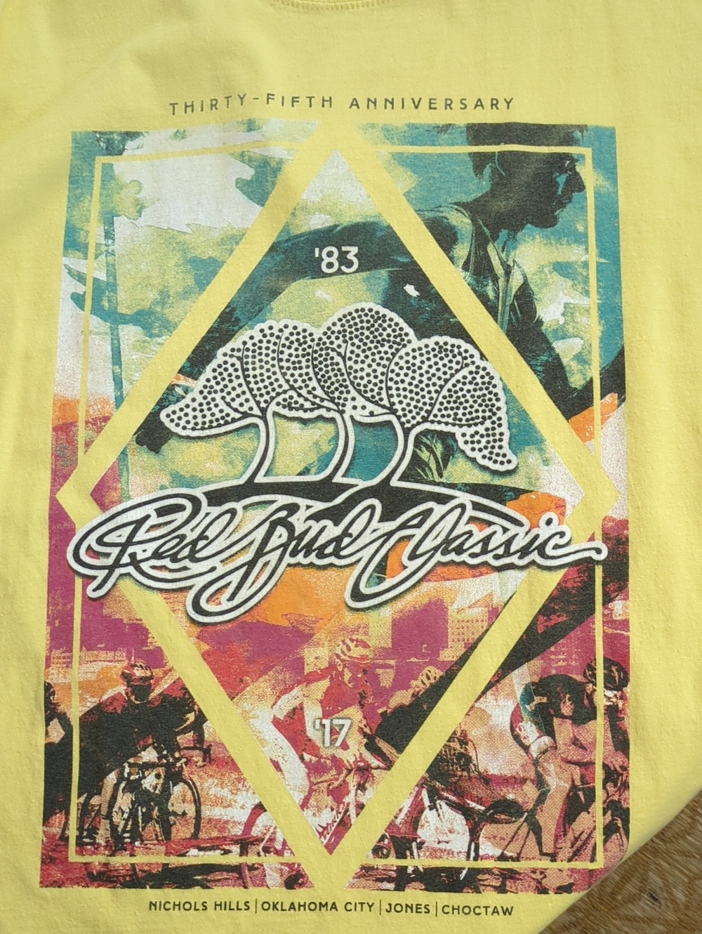2017 Race Official Red Bud Classic Event Yellow T-shirt Size 2X